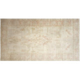 One-of-a-Kind Hand-Knotted 1960s 5'10" x 10'10" Wool Area Rug in Beige/Orange