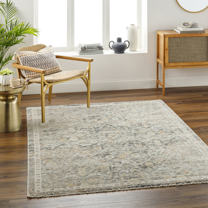 Oriental Indoor Rug, Rectangle 9' x 12'7"