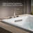 Underscore 65" x 32" Drop In or Undermount Heated Whirlpool Acrylic Bathtub with Heater-51573473