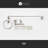 Kree Collection 4 Piece Bathroom Hardware Set: 24" Towel Bar, Towel Ring, Toilet Paper Hook & Robe Hook - Brushed Nickel-61773623