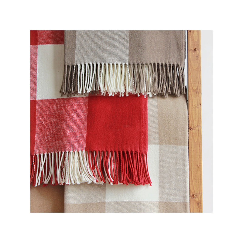 Buffalo Check Throw, Brown