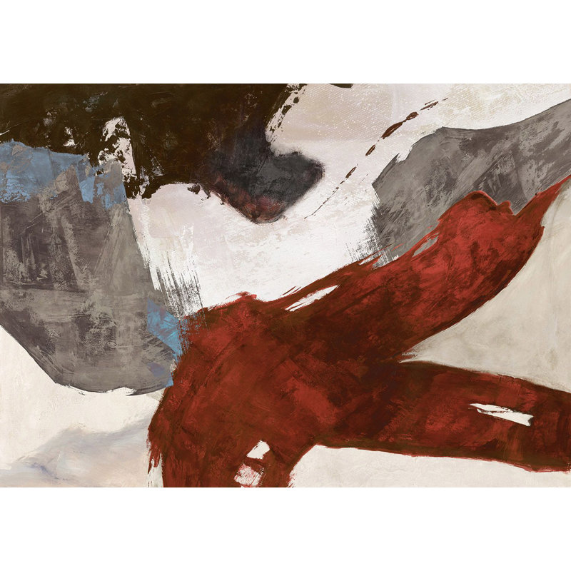 Abstract Elevation by Jim Stone - Wrapped Canvas Painting, 70cm H x 100cm W x 4cm D