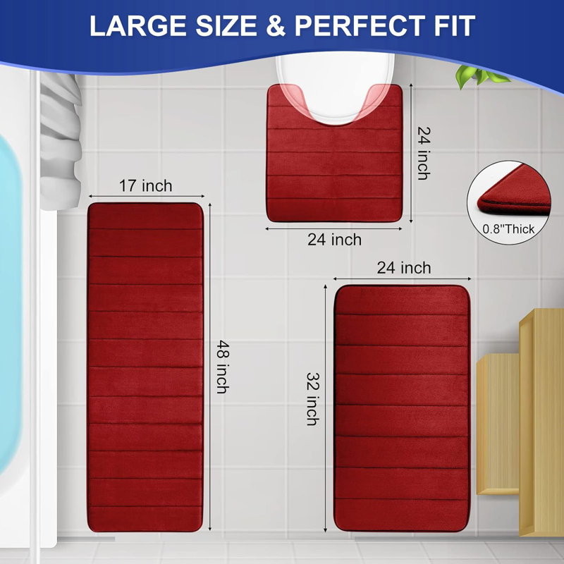 Tapis pour salle de bain Parag