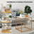 Stoilana Glass Top Coffee Table