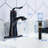Single-Hole Single-handle Bathroom Faucet with Drain Assembly-87897268