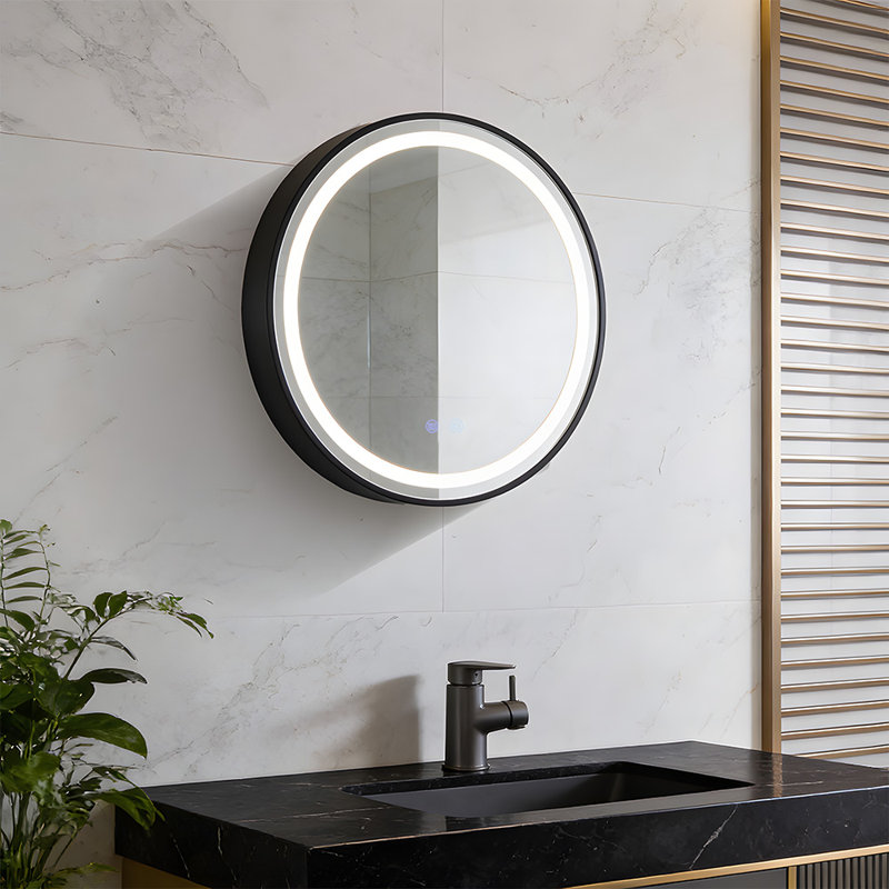 Mirrored Bathroom Cabinets with Mirror