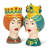 Crowned Woman In Turqoise Vase