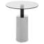 Bhodi Glass Top End Table-295903372