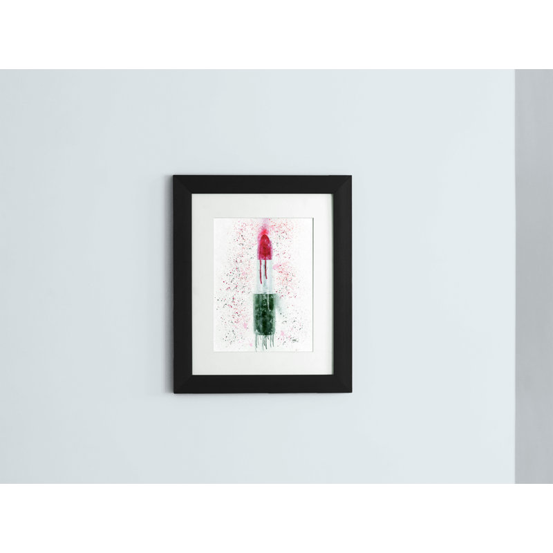 Red Lipstick - Single Picture Frame Print