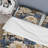 Blue And Beige Peonies Boho Pattern Duvet Cover-686704639