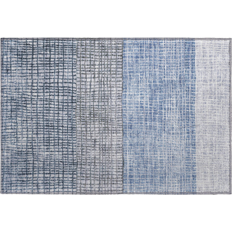 Premium Machine Washable Monnier AMF1831 Geometric Rug, Rectangle 1'8" x 2'6"
