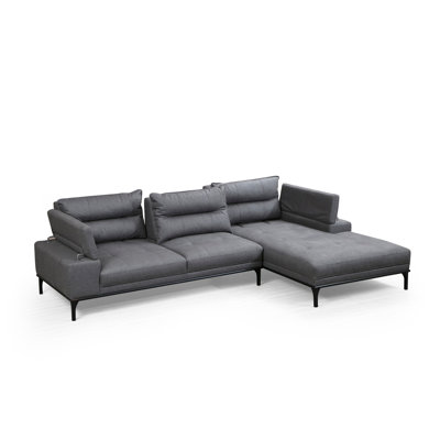 Canapé modulaire à angle large 121,65 po