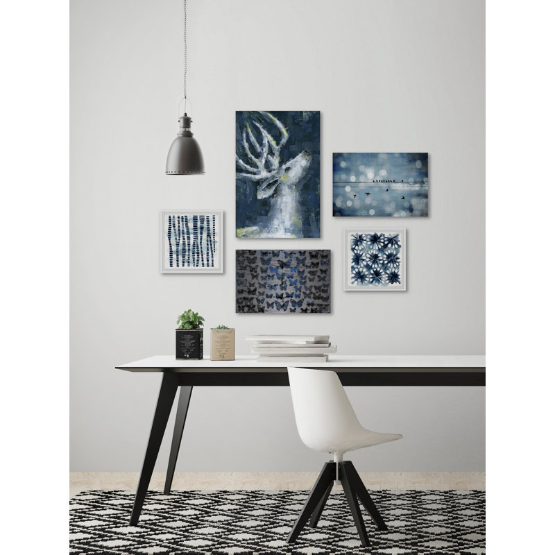 " Blue Nature " 5 - Pieces