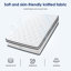 Matelas à ressorts ensachés 12 po avec matelas en mousse à mémoire de forme moyenne hybride 12 po Certifié CertiPUR-US-101055014-109845851