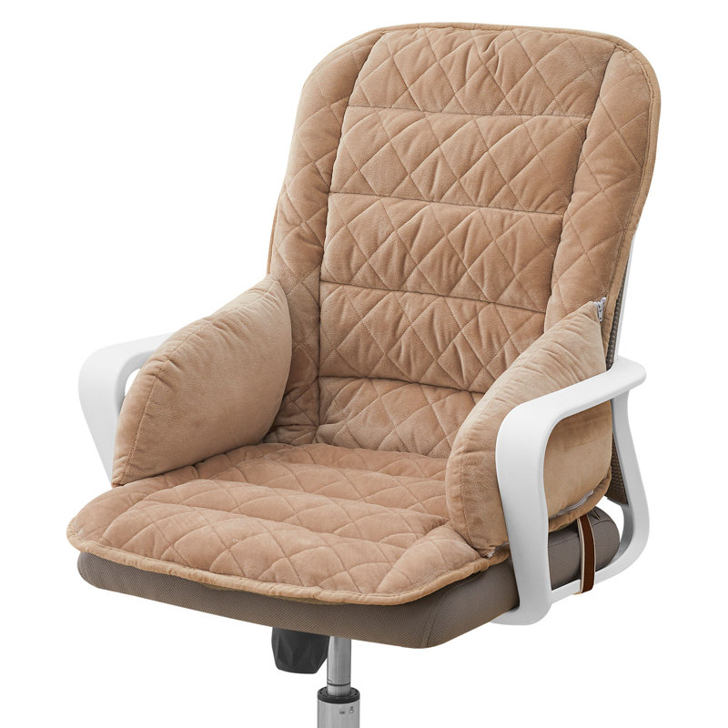 Housse de chaise de bureau intégrée, Tanné
