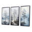 «Gray Tree Monicoloch Whispers Landscape», 3 pièces sur toile-495975181-495975169