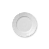 White Fluted Half Lace Royal Copenhagen 6.6929" Appetizer Plate