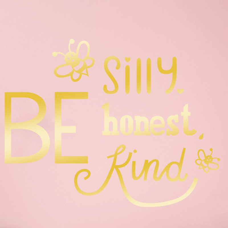Wall Decal, Shiny Gold, Large