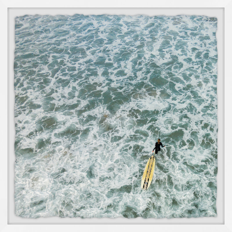 «Choppy Waters», reproduction encadrée, H 12 po x l 12 po x P 1,5 po