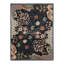 Art Deco Hand Knotted Wool Floral Area Rug-759142229