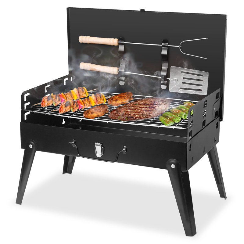 Arlmont & Co. Lanaiyah 16.7'' W Charcoal Grill