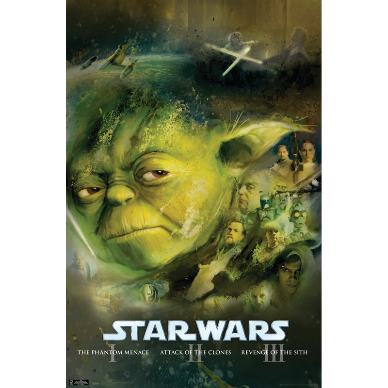 « star guerres-prequels blu ray », impression sur papier