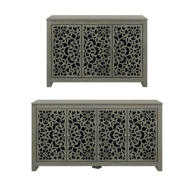 Arrastia Transitional Coordinated Dining Storage Sideboard Set Of 2