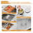 33"L x 22"W Farmhouse / Apron Front Workstation Kitchen Sink 16 Gauge Stainless Steel Single Bowl Drop-In Kitchen Sink-125397410-130037306