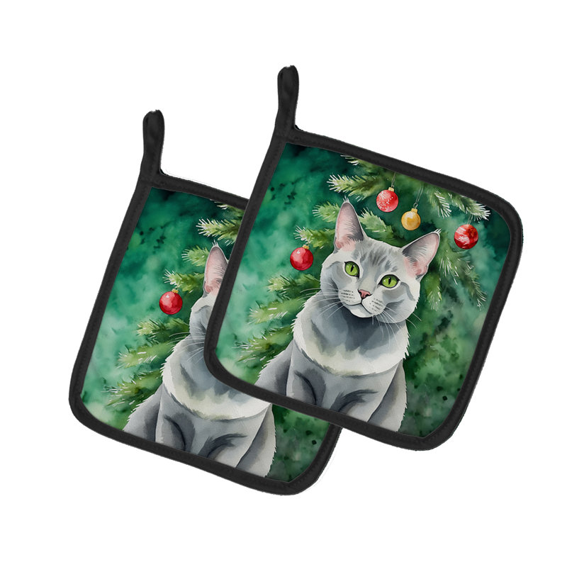 Paire de poignées pour chat Korat