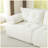 3-Seater Modern Chenille Upholstered Sofa Couch Beige