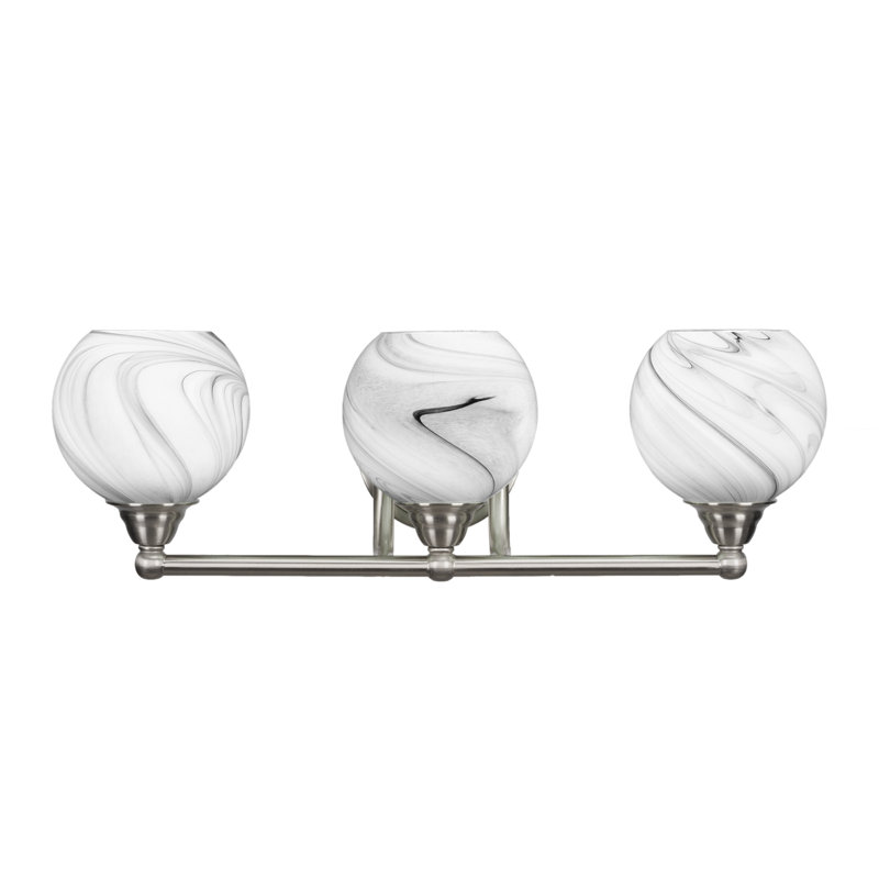 Barre d'éclairage de salle de bain 3 lumières Michell