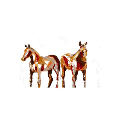Milton Coppo Painted Horses I by Milton Coppo - Graphic Art