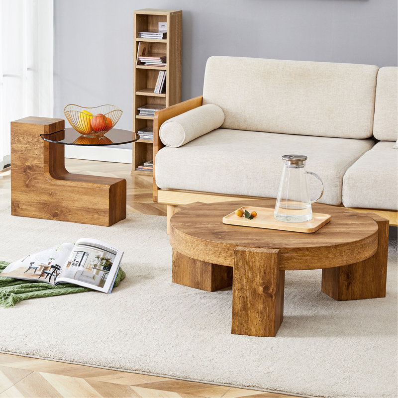 The Detachable Double-Decker Coffee Table, The Stylish Design Is More Precious, And The Detachable Design Can Make The Use Of Space More Flexible And Suitable For Various Scenes.