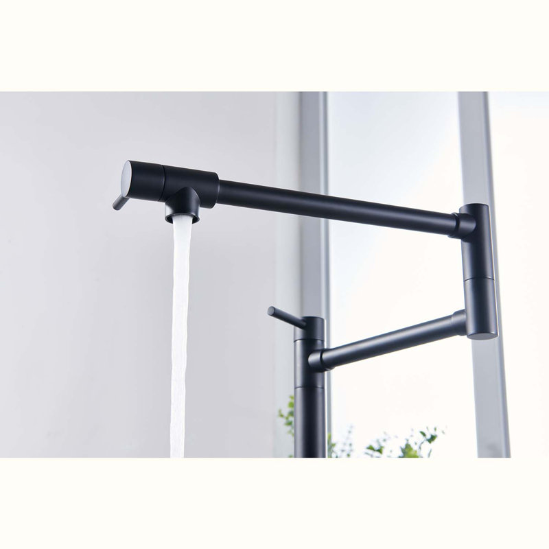 HOOSENG Touch Kitchen Faucet, Matte Black