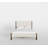 Ardin Solid Wood Bed Frame With Cream Boucle Upholstered Headboard And Footboard-710308513-708457914
