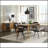 Espresso And Black Tufted Cushion Side Bench