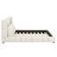 Classic Upholstered Platform Bed Frame with 2 Pillows-1691327863-1691327857
