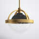 Kathryn Single Light Glass Dimmable Pendant