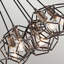 Sadowa 6 - Light Raw Steel Cluster Pendant