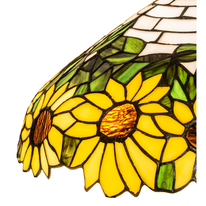16" Wide Wild Sunflower Shade