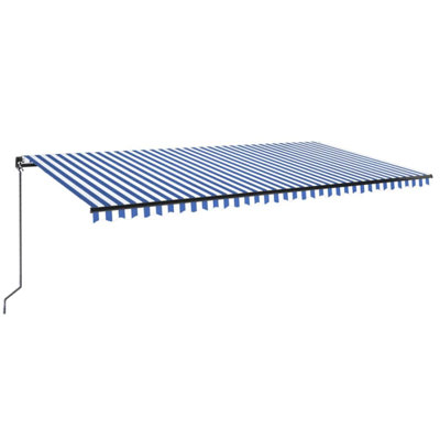 Nilgun Manual Retractable Patio Awning