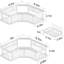 Accessoires de support de rangement pour le comptoir de salle de bain-175367065