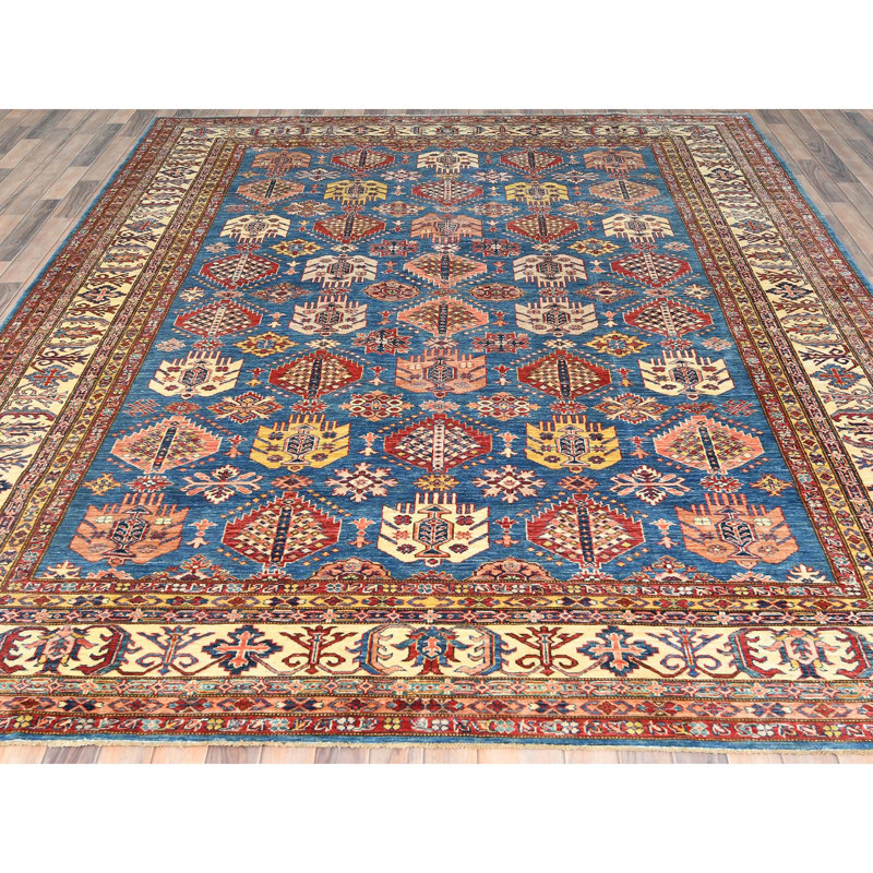 Valaria One-of-a-Kind Rectangle 9'0" X 12'7" New Age Area Rug in