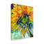 'Sunflower In July' Acrylic Painting Print on Wrapped Canvas-29770950