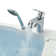 40'' x 32'' Walk-in Whirlpool Acrylic Bathtub with Faucet