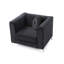 Fauteuil en velours large de 39 po Ballentine-31548259