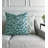 Embroidered Feather Reversible Throw Pillow