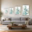 «Eucalyptus I White» par Magnolia Simplicity, gris neutre - impression sur toile-130853601-130853607