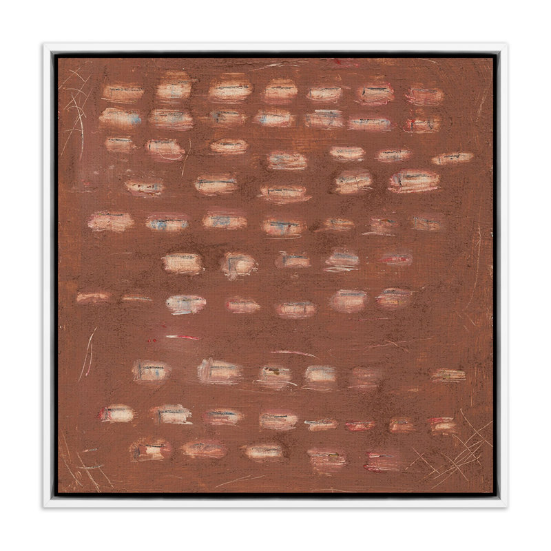 Cinnamon Kiss Print by Jamie Beckwith, 48" H x 48" W, White Maple Framed