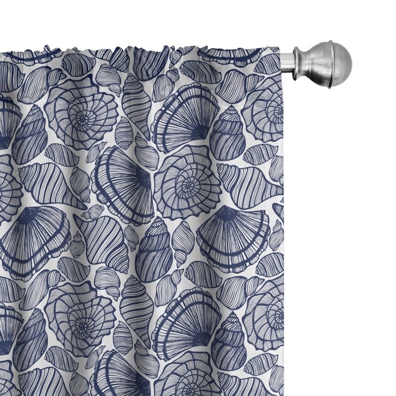 Semi-Sheer Rod Pocket Sliding Panel, 28" x 95"